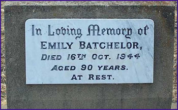 headstone emily batchelor